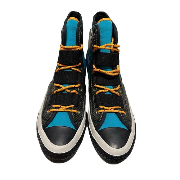 NEW Converse Mens Size 9 Chuck 70 Tech Hiker High Top Sneakers Teal Field Orange - Picture 3 of 9